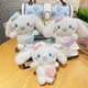 thumbnail image 4 of Llaveros de felpa de la serie Sanrio para niños, 45 estilos, bonitos juguetes colgantes, Cinnamoroll, Hello Kitty, Kuromi, My Melody, figuras, muñeco de Peluche, regalo para niños, 4 of 4