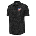 thumbnail image 2 of Men's Antigua Black FC Cincinnati Lush Button-Up Shirt, 2 of 3