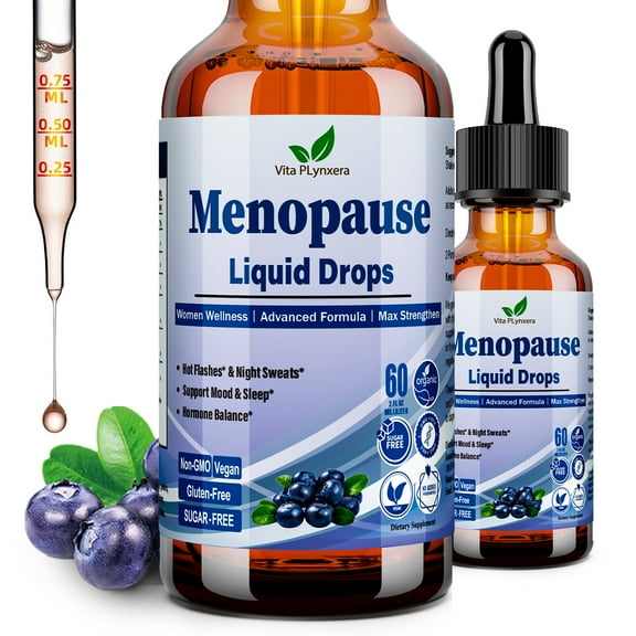 VitaPLynxera Women‘s Balance Supplement | Menopause Support with Black Cohosh, Soy Isoflavones & Ashwagandha | Helps with Occasional Hot Flashes, Mood & Sleep | 60 Vegan