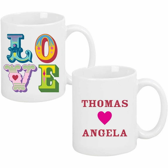 Personalized Carnival of Love Mug