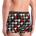 thumbnail image 5 of Naloa Houndstooth Green Red Print Mens Underwear - Boxers for Men, Classic Briefs for Men, 5 of 9