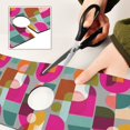 thumbnail image 6 of Yayeee Faucet Mat for Kitchen Sink 14.7" Diatomite Long Splash Guard Pad, Abstract Geometric Pattern, 6 of 7
