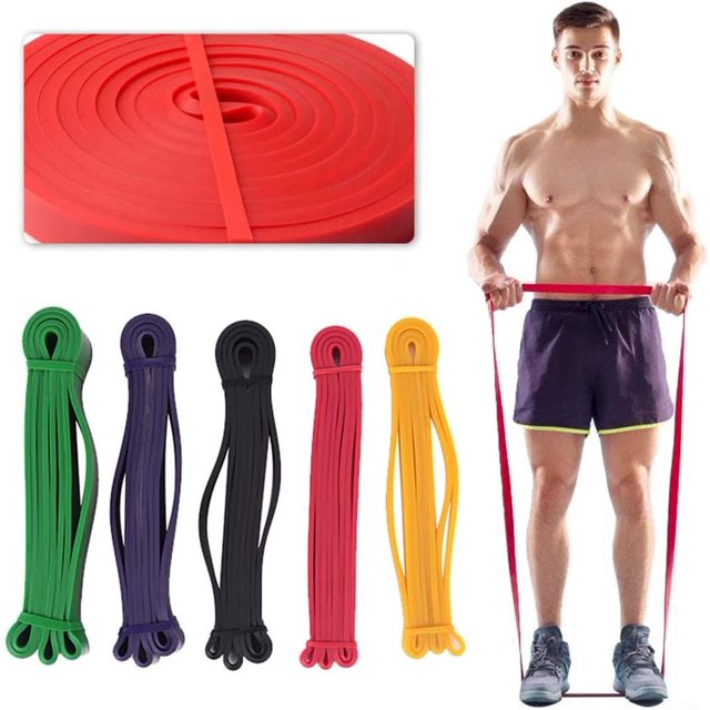 Fitness Resistance Band Elastic Tension Rope Portable Strength Training Equipment