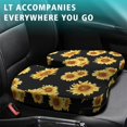 thumbnail image 4 of Premium Sunflower Pattern Memory Foam Seat Cushion Ergonomic Chair Pad for Office Chair, Car, Airplane & Bleachers Sciatica, Tailbone Hip & Back Pain Relief - Chair Cushion for Long Office Workers., 4 of 5