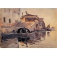 thumbnail image 2 of Sargent, John Singer 14x11 White Modern Wood Framed Museum Art Print Titled - Ponte Panada Fondamenta Nuove, 1880-81, 2 of 4