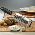 thumbnail image 3 of Microplane Gourmet Series Coarse Stainless Steel Cheese Grater, 3 of 6