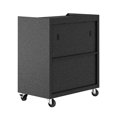 thumbnail image 5 of GVCXZBSS Rolling Garage Cabinet - Dark Gray - 31.5" Storage with 2 Doors & Shelf, 5 of 10