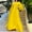 Yellow, variant on GZWYHT Dresses for Women 2025,Prom Dresses Womens Deep V Neck Plus Size Evening Dress Long Sleeves With Belt Plus Size Dresses,Formal Dresses,Yellow Dress,Graduation Dress XL