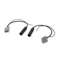 thumbnail image 1 of 2Pcs Vehículo Hembra Conector Plástico Adaptador Cable de Antena de Radio de Coche, 1 of 1