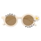 thumbnail image 2 of pstuiky Gafas de sol infantiles redondas con forma de girasol, ideales para el verano. Protección solar. Estilo casual y moderno., 2 of 6