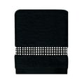 thumbnail image 2 of Sparkles Home  Rhinestone Stripe Fingertip Towel (Set of 2) White, 2 of 5