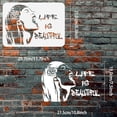 1 pc Plastic Drawing Painting Stencils Templates for Painting on