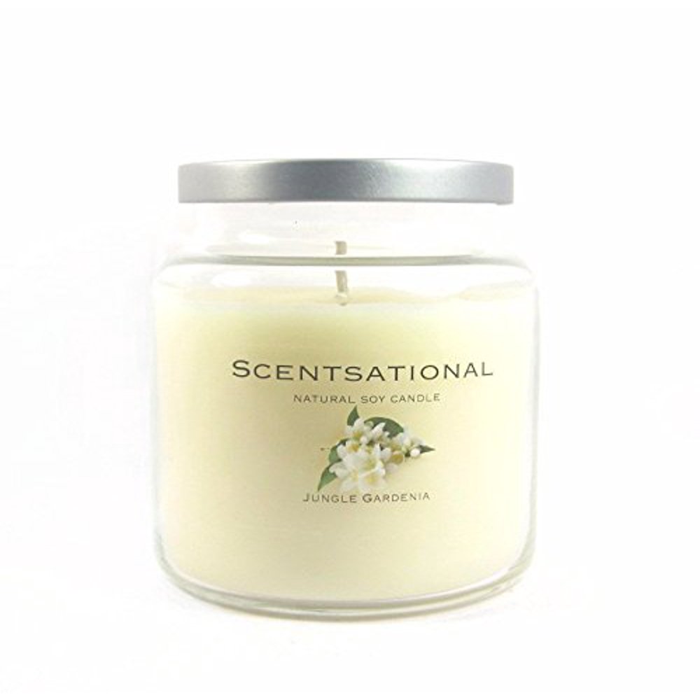 Scentsational Natural Soy Candle, Jungle Gardenia