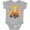 AC-Heather Grey, variant on Inktastic Monster Truck 1st Birthday Boys or Girls Baby Bodysuit
