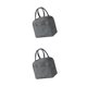 thumbnail image 2 of Soidarity Bolsa de almuerzo de tela catiónica, papel de aluminio, contenedor de Picnic de algodón, bolsa enfriadora de barbacoa, suministros Type1 NO1, 2 of 6