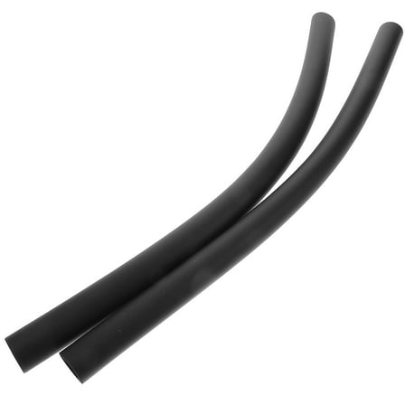 IDEANATEGRATE 1 Pair Black Sponge Stroller Handle Cover Cylindrical for Secure Attachment