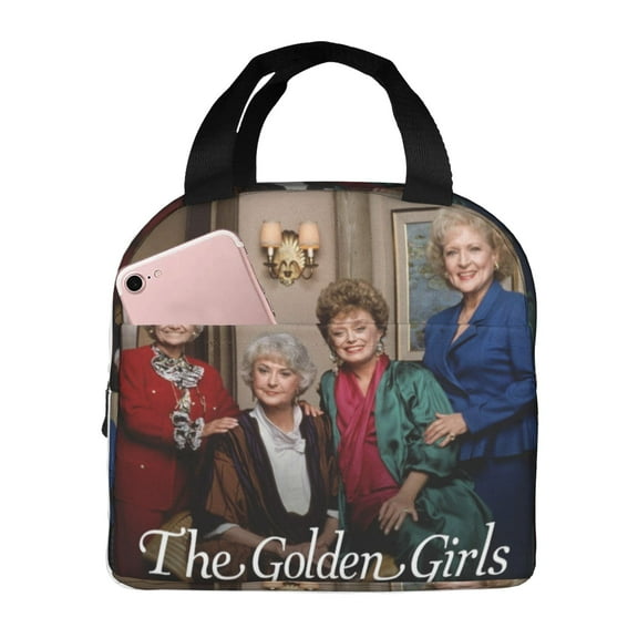 The Golden Lunch Bag Tote Bag Insulated Lunch Box Picnic Beach Fishing Work