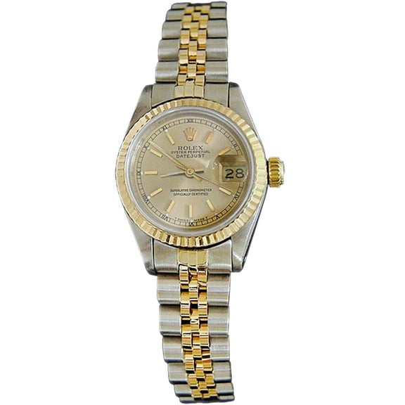 Pre-Owned Ladies Rolex Two-Tone Datejust Watch 69173
