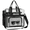 Black, variant on Clear Bag Stadium Approved 12x12x6, Clear Tote Bag with Reinforced Strap, 2 Side Pockets and Front Pocket, Transparent Tote Lunch Bag for Work, Sports Games Concerts Travel Security Festival, Green