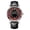 Silver Black, variant on Roulette Watch for Men Unique Rotating Dial Quartz Analog Watch Big Face Waterproof Luminous Leather Strap Fashion Wrist Watch