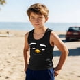 thumbnail image 2 of Niños Pequeños Camisola sin Mangas Suave Gradiente Impresión Moda Lindo Fondo para el Uso Casual, 2 of 6