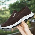 thumbnail image 5 of Coffee Men'S Stylish Slip On Cloth Shoes Soft Sole For Leisure Activities, 5 of 9