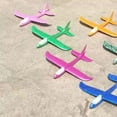 thumbnail image 4 of Led Flight Mode Glider Plane Flying Toy 17.5inch, Large Throwing Foam Plane, Durable Throwing Planes Led Lights, Foam Glider Plane With Lights, Foam Planes For Kids, Hand Toss Outdoor Game, 4 of 4