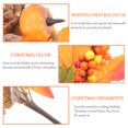 thumbnail image 4 of Fall Leaves Artificial Berry Maple Leaves Branch Thanksgiving Decoration, 4 of 9