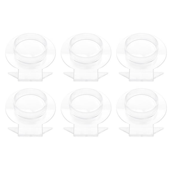 Hongchegh 6Pcs Transparent Bracelet Display Stand Jewelry Rack