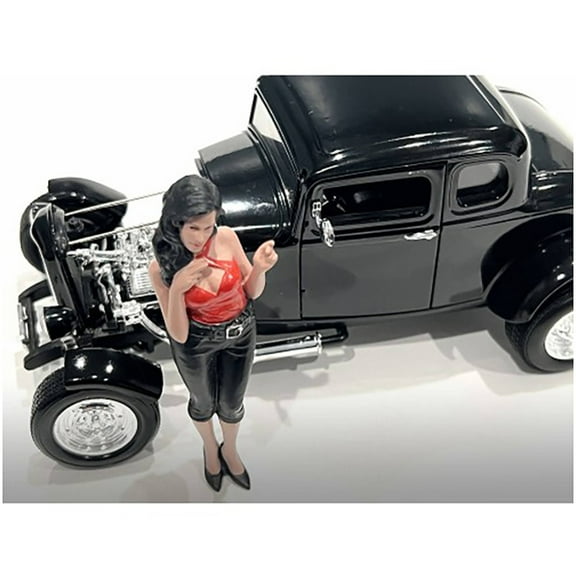 American Diorama 76344 Pin-Up Girls Peggy Figure for 1 by 18 Scale Models