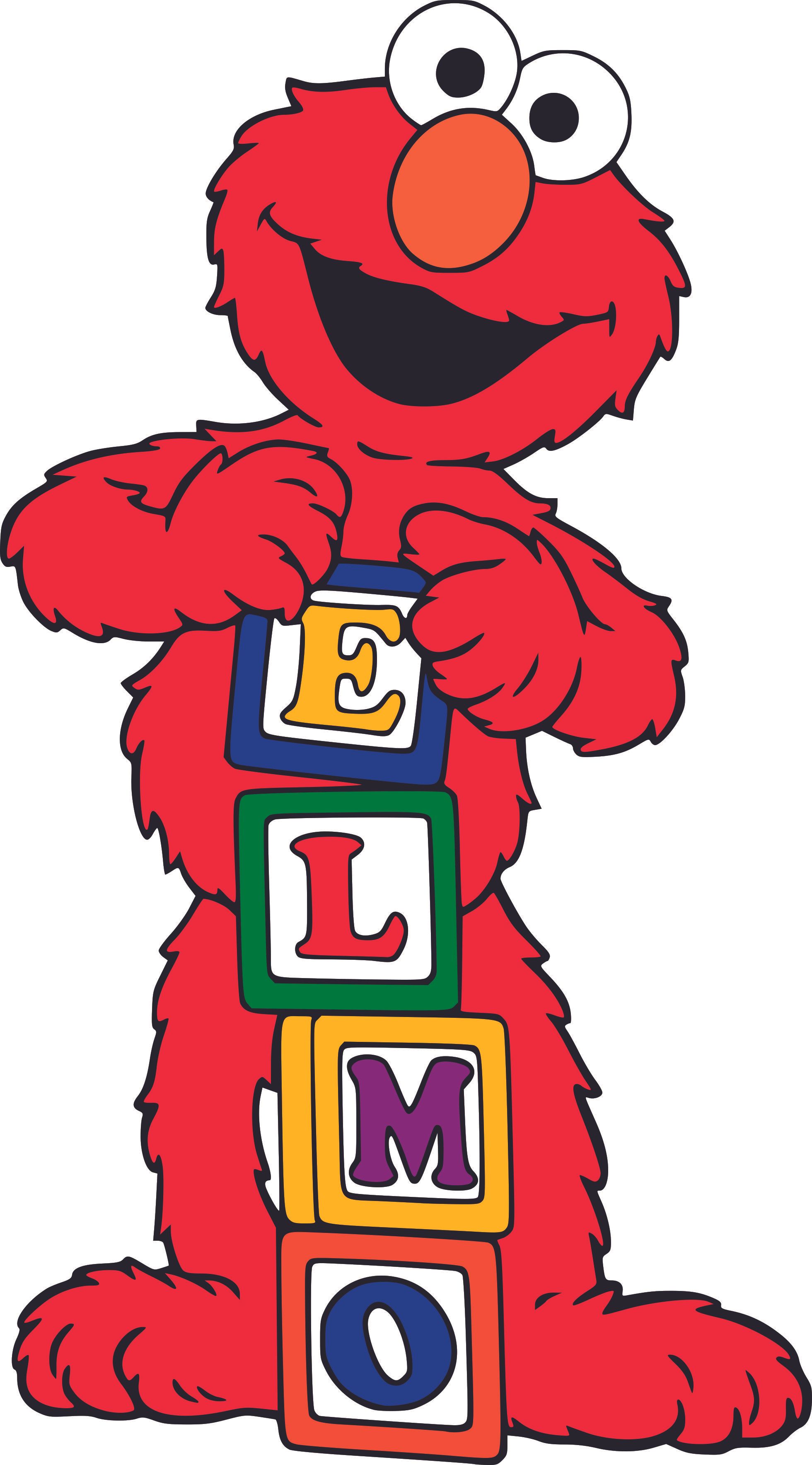 elmo building blocks