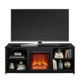 thumbnail image 4 of Ameriwood Home Cabrillo Fireplace TV Stand for TVs up to 65" in Black Oak, 4 of 6