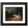 thumbnail image 2 of Pieter Van Der Werff 14x12 Black Modern Framed Museum Art Print Titled - The Infant Bacchus (1700 - 1722), 2 of 5