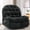 Black, variant on Korser Power Swivel Rocker Recliner Chair with USB Ports Chenille for Living Room,Grey