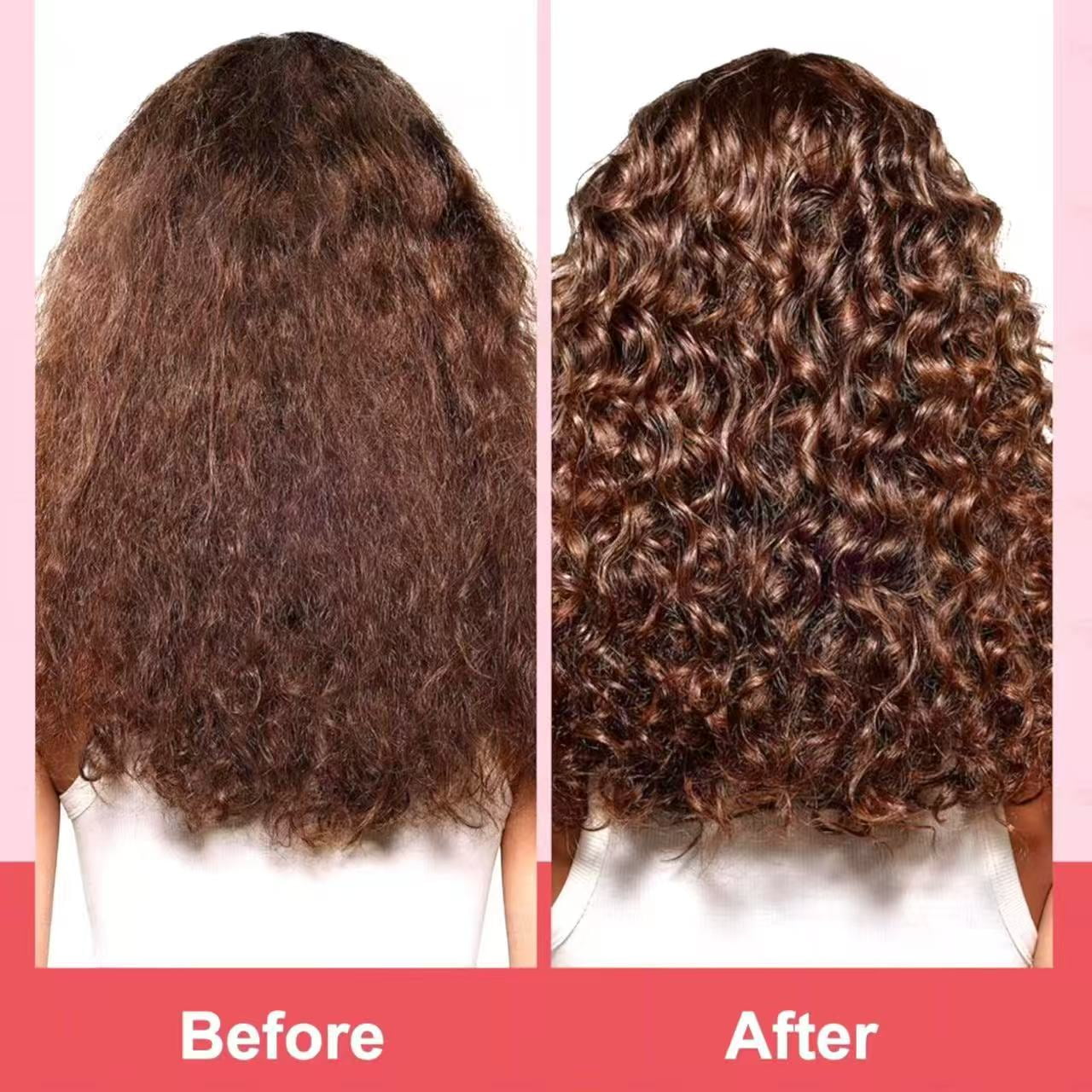 AngeRose Leave-in Hair Serum Conditioner  - Keratin, Honey, Jojoba, Argan Oil  Vitamins A E B5 for Smooth Hydrated Hair- Shine & Smooth Signature Scent-Moisturizing Serum Capsules with Honey Extract