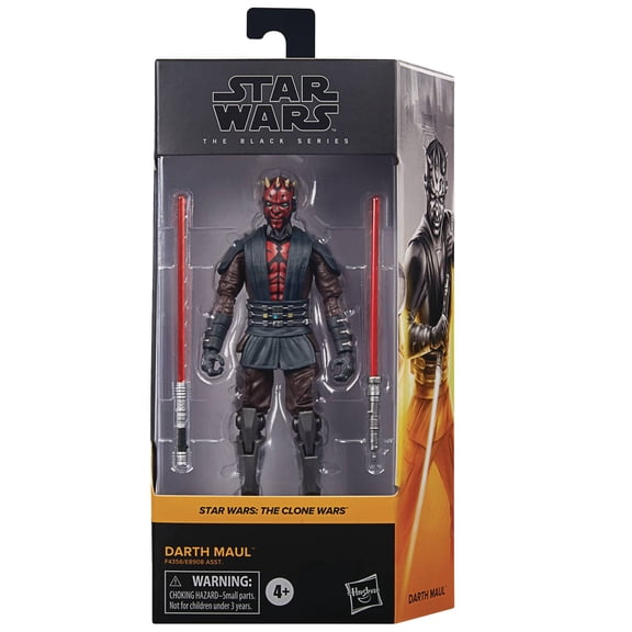 Star Wars The Black Series Darth Maul Toy 6-Inch-Scale The Clone Wars Collectible Action Figure, Toys for Ages 4 and Up