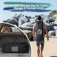 thumbnail image 6 of Gymax 11ft Inflatable Stand-Up Paddle Board Non-Slip Deck Surfboard w/ Hand Pump, 6 of 10