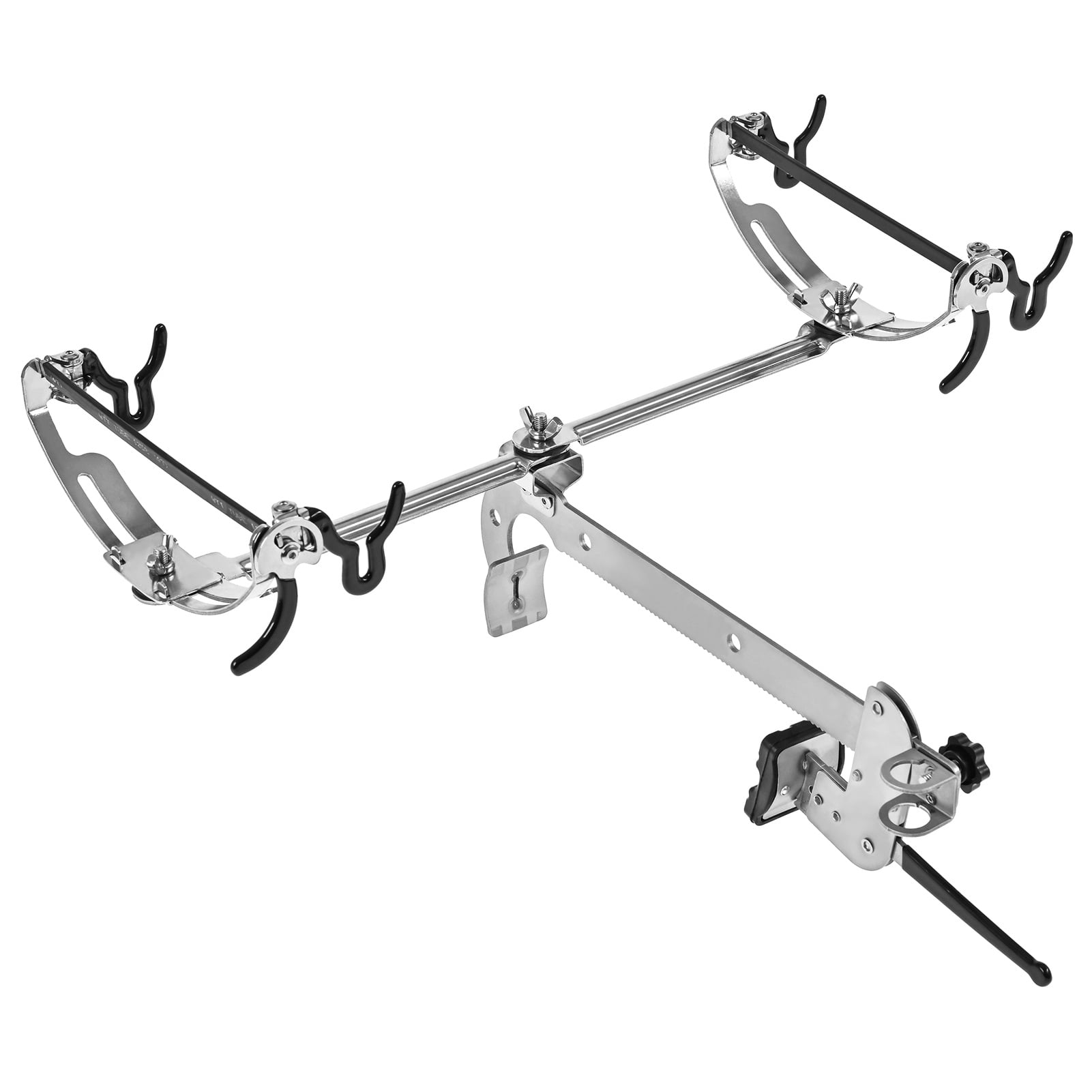 Orvunela Clamp-on Fishing Rod Holder Boat Mount Fishing Pole Bracket for Bridge Railing