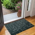 thumbnail image 2 of Math Equations Atomic Symbols Neon Pattern Door Rugs,Washable Non Slip Door Mats Indoor,Decorative Door Mats,Entry Mat Indoor for Entrance,Bedroom,Kitchen,Bathroom,17"x30", 2 of 6