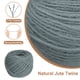 thumbnail image 3 of Uxcell Cuerda de Yute Natural de 50 Metros, Cuerda de Yute de 3 mm para Manualidades, Envoltura de Regalos, Decoración, Empaque, Jardinería, Soporte para Plantas, Gris, 3 of 6