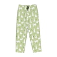 thumbnail image 6 of Uemuo Rabbit And Carrot (2) Pattern Women's Wide Leg Palazzo Lounge Pants with Pockets Light Weight Loose Comfy Casual Pajama Pants-Small, 6 of 9