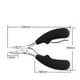 thumbnail image 2 of Podiatrist Toenail Clippers, Professional Thi Ingrown Toe Nail Clippers For Men Seniors, Pedicure Clippers Toenail Cutters, Super Curved B, 2 of 5