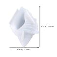 thumbnail image 2 of OUNONA De Silicona Fácil Limpiar Caja Concha Para Uso En Proyectos Creativos De Resina DIY, 2 of 8