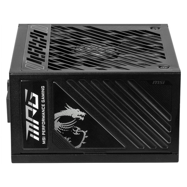 MSI, Power Supply, MPG A850GS, 850W 80 Plus Gold Fully Modular