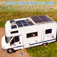 thumbnail image 3 of Shisuyan Cable Gland Dual Holes Cable Entry Solar Cable Entry Gland Camper Rv Accessory, 3 of 9