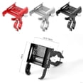 thumbnail image 3 of Soporte para manillar de teléfono Soporte para bicicleta a prueba de golpes Soporte para equipo de ciclismo Gris Hugtrwg  Para estrenar, 3 of 3