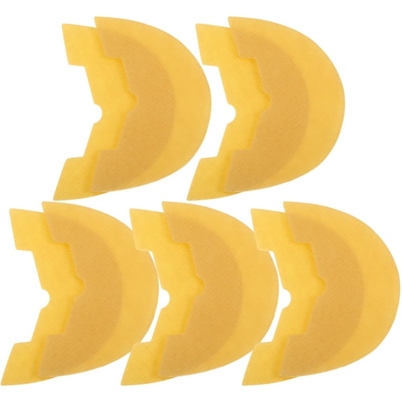 5 Pairs Shoe Heel Repair Boot Heel Replacement Heel Repair Kit for Shoes Rubber Heel Repair Pad