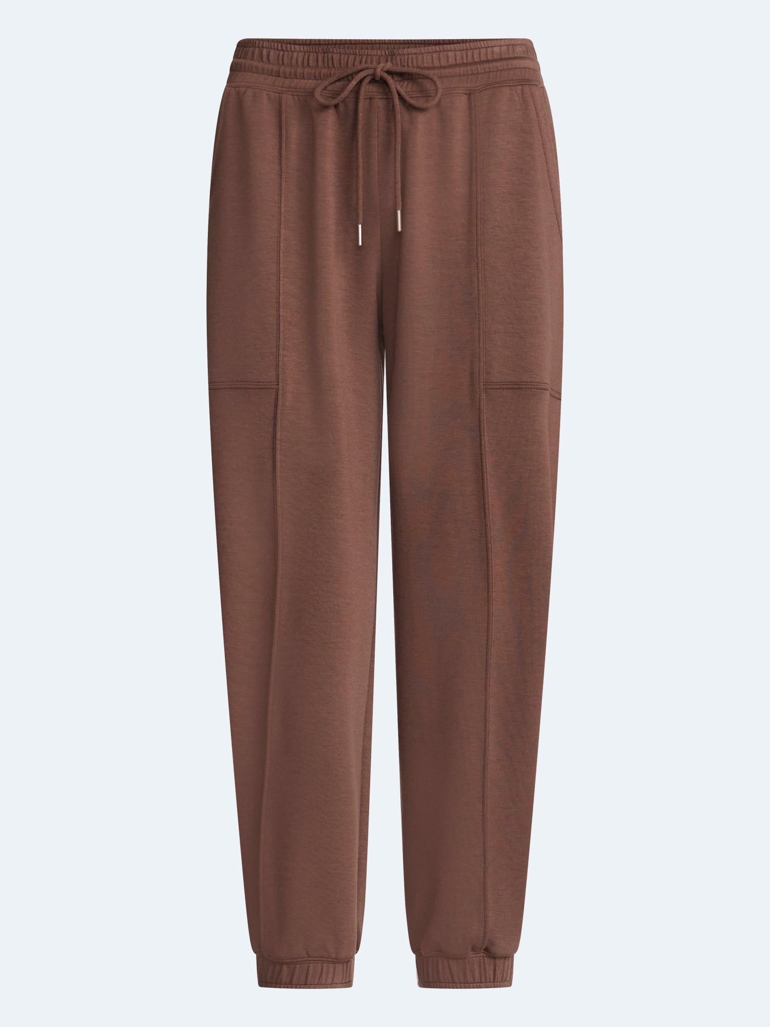 Scoop Women's and Women's Plus New Scubaknit Barrel Pants, Sizes XS-4X