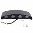 thumbnail image 1 of Lámpara de pared, luz de pared LED 8W Lámpara de pared decorativa Lámpara de iluminación de pared Funcionalidad inteligente, 1 of 8