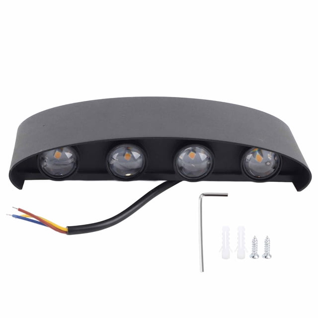 Lámpara de pared, luz de pared LED 8W Lámpara de pared decorativa Lámpara de iluminación de pared Funcionalidad inteligente